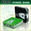 mini power pack and mobile phone charger portable power bank 7800 mah