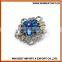 Wholesale china wedding flower brooch, bulk rhinestone brooches,wedding peacock brooch