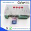 RGB LED SD Card Controller, T1000S/ T1000C Programmable LED Controller