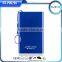 Aluminum case li-polymer battery power bank 5000mah