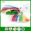 32s2 cotton Super absorbent jacquard stripe brush colorful face towel