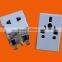 European style AC travel adaptor (P7037L)