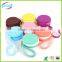 Promotional hamburger shape silicone wallet/silicone coin wallets