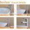 New design 304 stainless steel single handle vessel faucet HS15002H