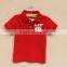 custom kids shirt 100% mesh cotton t shirt printed boys polo shirt