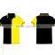 newest sport soccer ribbing collar polo shirt wholesale