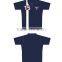 Custom stripe 100 polyester sublimation sport polo shirt
