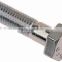 DIN931 DIN933 Bolt manufacturing direct price base on Pitch (1.00mm-2.5mm ) M10x55