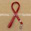 2016 hot sale fashion custom polyester id card lanyard