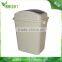 40 liter square waste bin with swing cover/ garbage bin