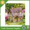 Factory custom resin wholesale fairy garden house