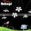 new products Artificial flowers 20LED Double lotus LED solar strig lights for christmas, party, home, garden, fence decoration