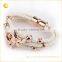 Color ful thick cheap leather bracelet