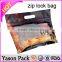 Yason high quality heat seal zipper pouch hanger ziplock bag