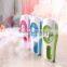 Outdoor DC 5V Portable 2 in 1 USB Mini Humidifier + Air Cooling Fan Mini Fans Office Air Diffuser Mist Maker Pink/Blue/Green