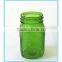 2016 Hot sale 400ml ENGRAVED color glass mason jar