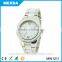 Fashion stainless steel waterproof japan movtthin luxury watches for men