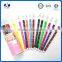 Promotional 12pcs 7inch water color pen in plastic tube for drawing