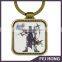Customized Final Fantasy 7 Crafts Digital Printed Key Chain Rings for Games