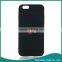 4.7" Mobile Phone Pinhole Back Housing for iPhone 6 TPU Case Black