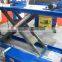 Hydraulic scissor motorcycle lift with lifting jack VTM700