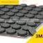 12.4*3.5mm Cylinder Self Adhesive Transparent Anti Slip Bumpers Silicone Rubber Feet Pads High Sticky Shock Absorber