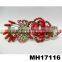 cute fancy antique crystal u shaped hair pin