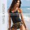 100%polyester double knit high elastane lining jersey fabric for swimwear lining
