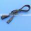 12 Volt DC led surface mounted swing light male plugs Y splitter cables