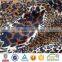 100%polyester Tiger Skin Print Short Pile Plush Fabric