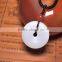 2016 Natural Exquisite Jade Jesus Cross Necklace Pendant