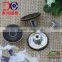 Fashion metal jeans button plastic insert custom button for jean