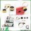Newest design metal circular clip fisheye+wide-angle+macro 3in1 mini camera lens kit for iphone samsung htc lg xiaomi