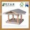 wooden bird feeder garden wooden house Decorative hanging garden wooden house