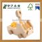 Eco-friendly custom unfinished handmade wooden educational toys for child