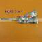 Original Lishi HU49 VW lock pick and decoder together 2 in 1 with best quality