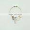 Cheapest hot sale bangles with pendant 925 silver snap bracelet