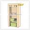 2016 simple design fabric wardrobe for storing clothes