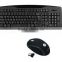 High quality Ultra-thin Wireless Keyboard And Mouse Combo Operating range upto 10M