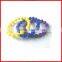 cheap personalized silicone bracelet&adjustablel silicone wristband with china supplier