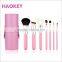 professional 5pcs orange eyeshadow brush set