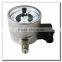 High quality all stalinless steel anti-explosion pressure gauge with inductive contact