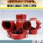 FM /UL Adaptors Grooved Pipe Fittings Ductile Iron Pipe Fitting