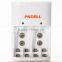 PKCELL 8175 Multi-function standard charger with LED indication for 2*9v AA AAA rechargeable battery