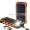 2016 Newest Design Handy Power Charger For Mobile Phone Camping Solar Power Bank With Rohs