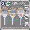 QX808-1 cheap outdoorr and indoor insect killer swatter with round or flat plug