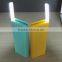 New Portable 4 USB outputs power bank 15000mAh with Lamb 18650 Universal power bank charger with hight capacity
