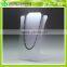 DDJ-0062 ISO9001 Chinese Manufacture Sells Cheap Frosted Plastic Necklace Display Stand