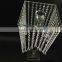 Clear Crystal Flower Stand With Crystal Pendant Wedding Centerpieces Home Decor R-3044