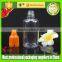 plastic 50ml pet e liquid dropper bottle with childproof cap and glass pipetitte